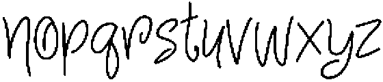 Secret Christmas Regular otf (400) Font LOWERCASE