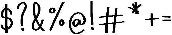 Secret Garden Regular otf (400) Font OTHER CHARS