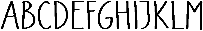 Secret Garden Regular otf (400) Font UPPERCASE