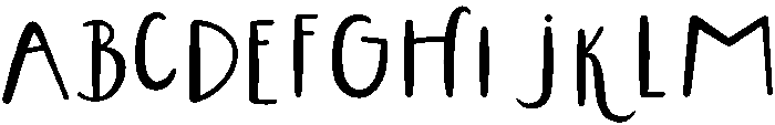 Secret Garden Regular otf (400) Font UPPERCASE