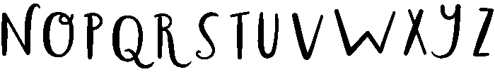 Secret Garden Regular otf (400) Font UPPERCASE