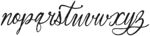Secret Garden Script Variant2 otf (400) Font LOWERCASE
