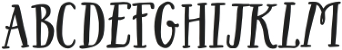 Secret Garden Serif Heavy otf (800) Font UPPERCASE