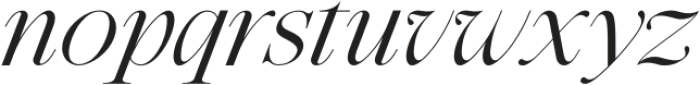 Secret Realm Italic otf (400) Font LOWERCASE