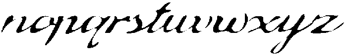 Secret Relic Script Regular otf (400) Font LOWERCASE