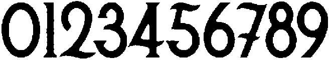 Secret Society otf (400) Font OTHER CHARS