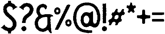 Secret Society otf (400) Font OTHER CHARS