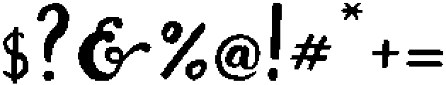 Secret Words otf (400) Font OTHER CHARS