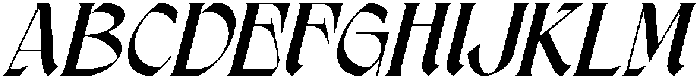 Sectra Chrome Regular otf (400) Font UPPERCASE