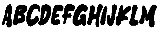 SecyBreak otf (400) Font UPPERCASE