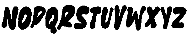 SecyBreak otf (400) Font UPPERCASE
