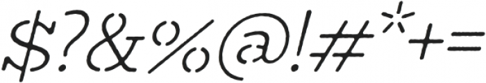 Sedona Oblique otf (400) Font OTHER CHARS