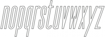 Seductive Height (Bold hlw itlc Bold Italic ttf (700) Font LOWERCASE