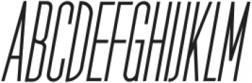 Seductive Height (Regular Itali Italic ttf (400) Font UPPERCASE