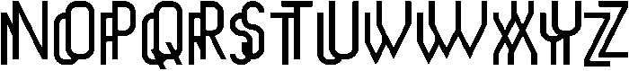 Seeing Double ttf (400) Font UPPERCASE