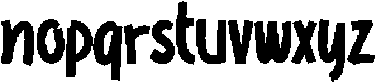 Sefalio otf (400) Font LOWERCASE