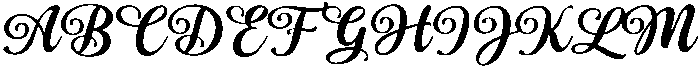 Sefillia Script-Regular otf (400) Font UPPERCASE