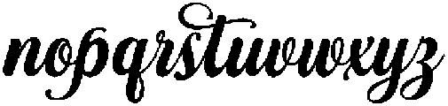 Sefillia Script-Regular otf (400) Font LOWERCASE
