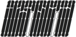 Segapunk Cyborg Stencil Italic otf (400) Font OTHER CHARS