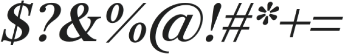 Segikan Medium Italic otf (500) Font OTHER CHARS