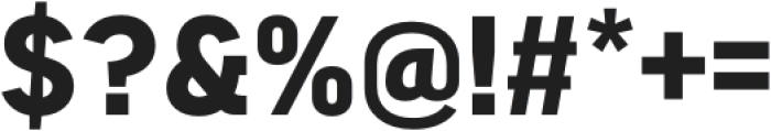 Segovia Bold otf (700) Font OTHER CHARS