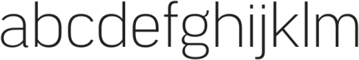 Segovia ExtraLight otf (200) Font LOWERCASE