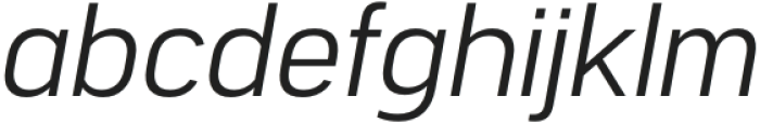 Segovia Light Italic otf (300) Font LOWERCASE