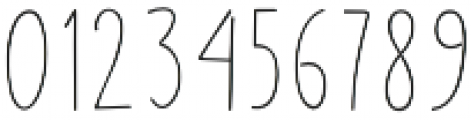 Sehia Monoline Regular otf (400) Font OTHER CHARS