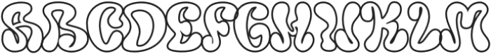 Seicori Outline otf (400) Font UPPERCASE