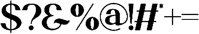 Seira Regular otf (400) Font OTHER CHARS