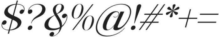 Sejen-Italic otf (400) Font OTHER CHARS