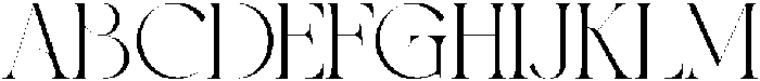 Sekora Regular otf (400) Font UPPERCASE