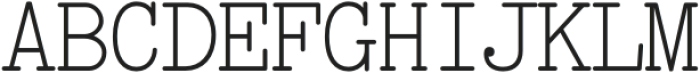 Selectric otf (400) Font UPPERCASE
