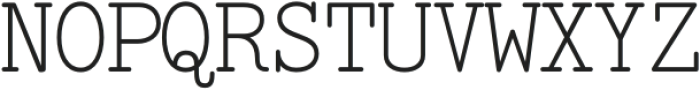 Selectric otf (400) Font UPPERCASE
