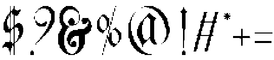 Selennia Regular otf (400) Font OTHER CHARS
