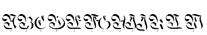 Selennia Regular otf (400) Font UPPERCASE