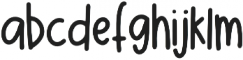 Self Love Regular otf (400) Font LOWERCASE