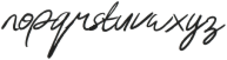 Selinea Bonique Regular otf (400) Font LOWERCASE
