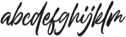 Sellinda Bright otf (400) Font LOWERCASE