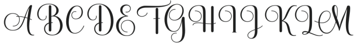 Sellison Regular otf (400) Font UPPERCASE