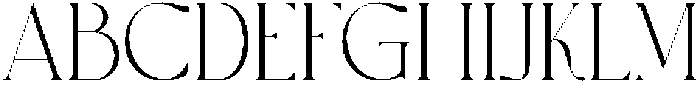 Sellon Regular otf (400) Font UPPERCASE