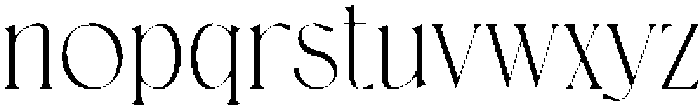 Sellon Regular otf (400) Font LOWERCASE