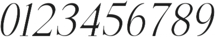 Selvina Italic otf (400) Font OTHER CHARS