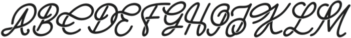 Selylotime Italic otf (400) Font UPPERCASE