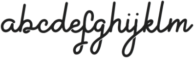 Selylotime otf (400) Font LOWERCASE