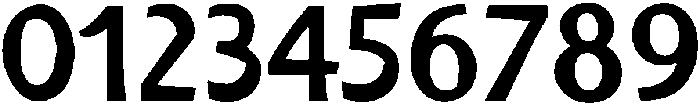 SemiBold otf (600) Font OTHER CHARS