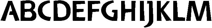 SemiBold otf (600) Font UPPERCASE