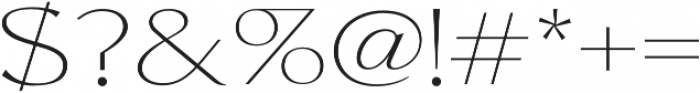 Seminyak Regular otf (400) Font OTHER CHARS