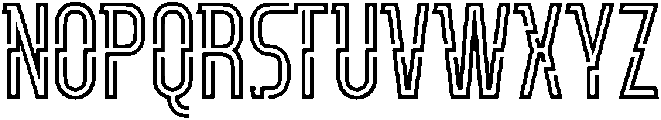 Sencito Regular otf (400) Font UPPERCASE