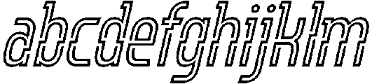 Sencito Slant otf (400) FONT